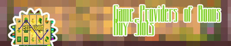 Slots with bonus games
