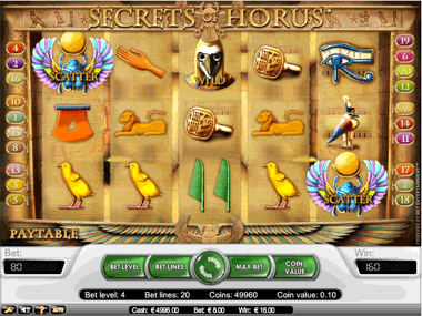 play-secret-of-horus-slot-machine