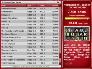 Tomb raider slots